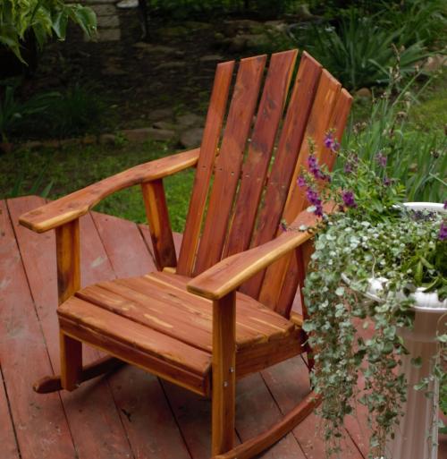 Cedar Rocking Chair