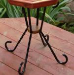 Ornamental Cedar Wood Table
