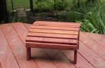 Cedar Wood Footstool/Ottoman